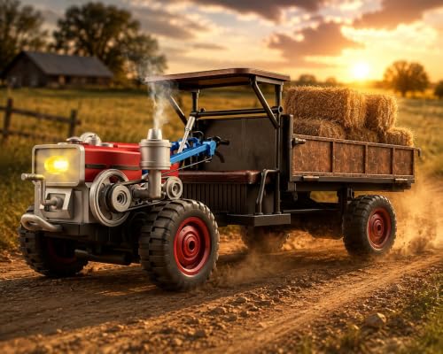Image of RC Farm Tractor Toy for Kids, 2.4GHz, Boys & Girls Age 6+