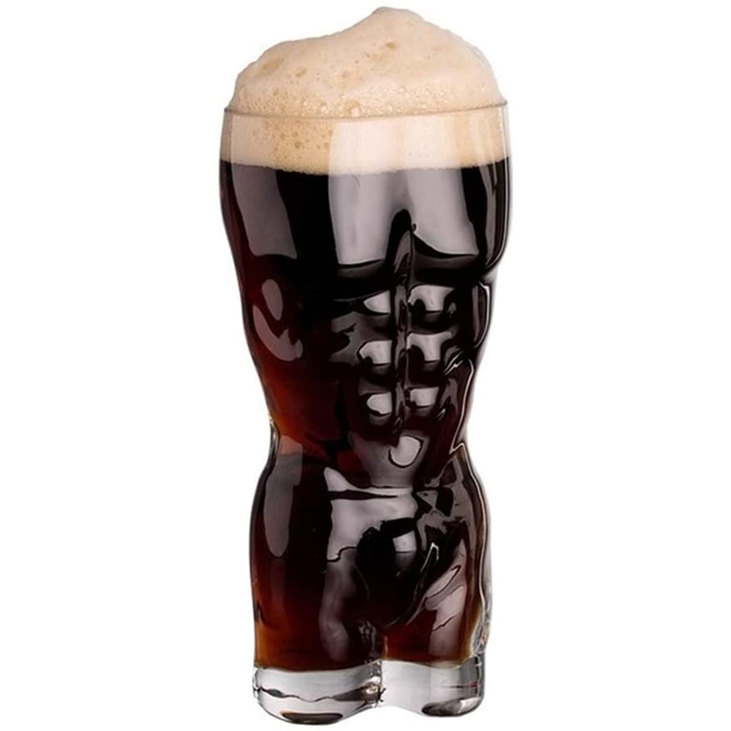 ボヘミアガラス　ビールを持つ主人 ビールジョッキーを持つ人形 ボヘミアガラス ビールを持つ主人 ビールジョッキーを持つ人形