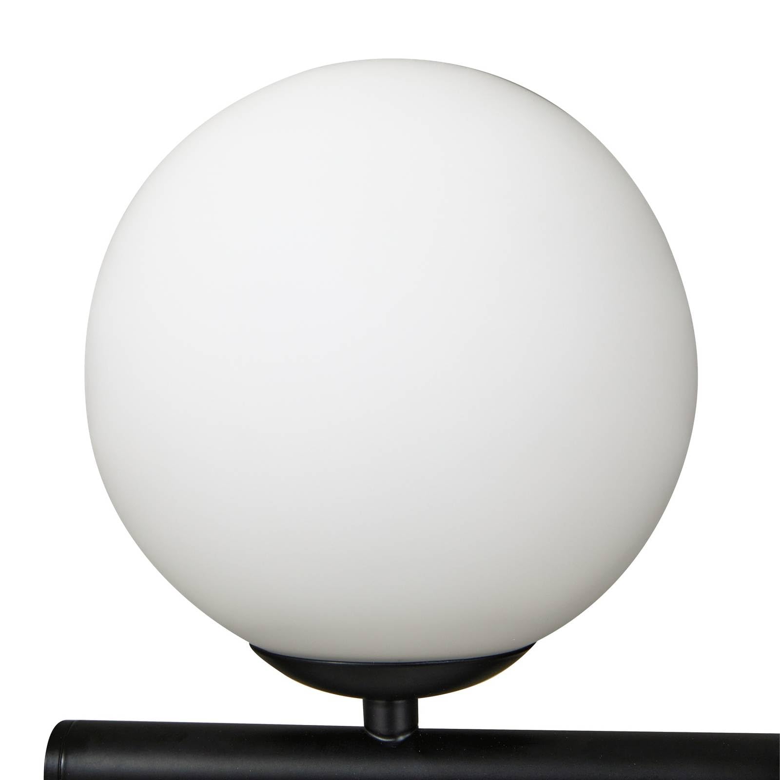 Lucande Lampada a sospensione dimmerabile (Design) colore Nero, in Vetro ad es. Soggiorno & Sala da pranzo lampada vetro per tavolo