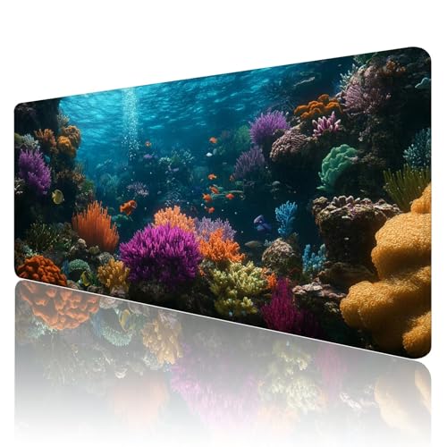 Tapis de souris gamer XXL imperméable pour protéger le bureau des taches