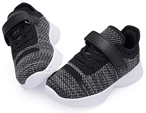 FANSITE Toddler/Little Kid Boys Girls Shoes Running/Walking Sports Sneakers 9 Black b