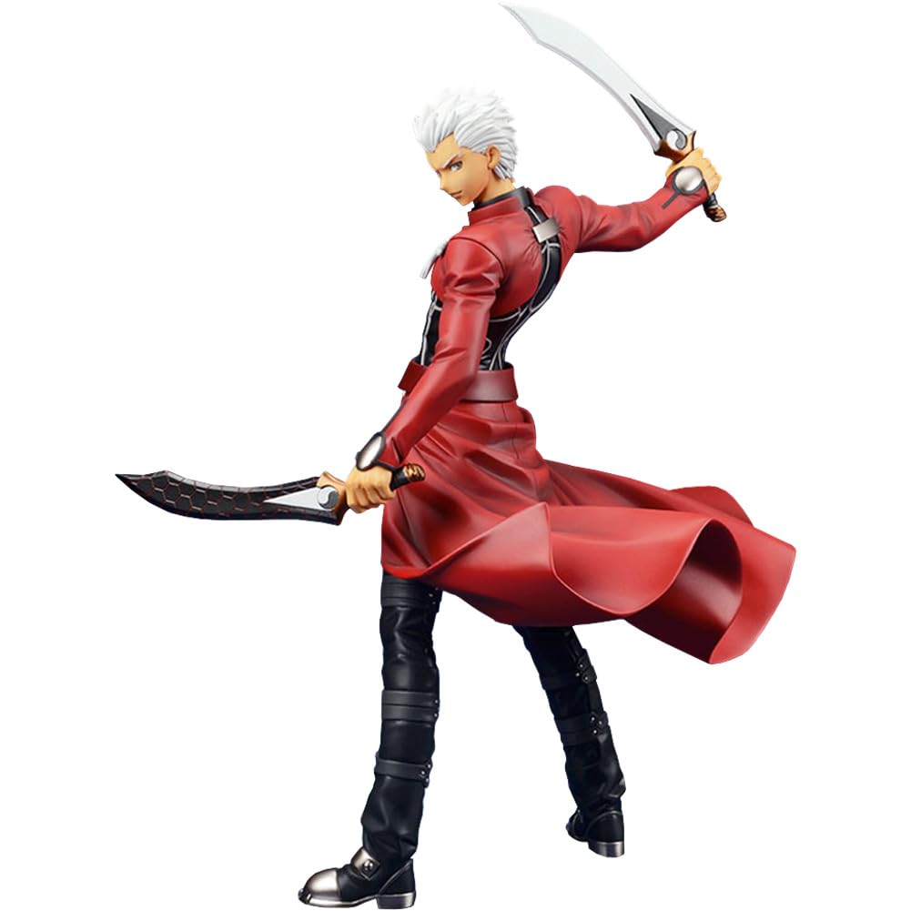 DEXSHUN Archer-Emiya Shirou figurka Anime Fate FGO, seria Emiya Shirou, z akcesoriami, PCW, Merch, anime, dekoracja na biurko, prezent dla kolekcjonerów, 25 cm