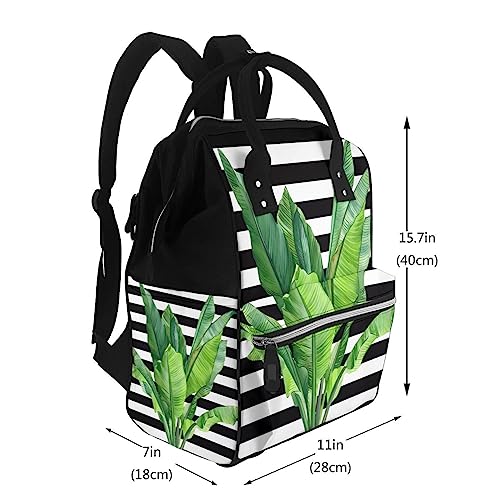 Sac à dos de grande capacité multifonction étanche noir pour bébé