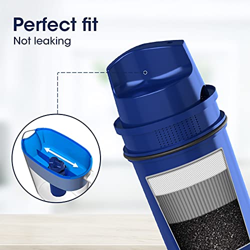 Crystala Filters Crf-950Z Water Filter Jug Compatible With Pur Ppf900Z,Crf 950Z,Ppf951K,Ppt700W,Cr-1100C,Ds-1800Z, Compatible With All Pur Jugs And Dispenser Systems (3-Pack) #TOP6