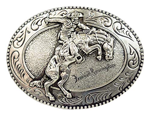 Remington Belt Buckle "Bronco Buster" from the Frederick Remington Museum