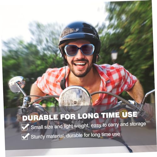 Gatuida Resin Material Cycling Es for Men and Women Fashion Sunglasses Uv Protective Blue Frame Gray Lenses2