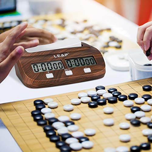 LEAP Digitale Multifunktions - Display Schachuhr Count Up Down Timer elektronische Brettspiel -Wettbewerb Clock Gift Box