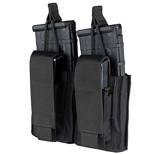 Condor Gen2 Double Kangaroo Magazine Pouch (Black) #TOP8