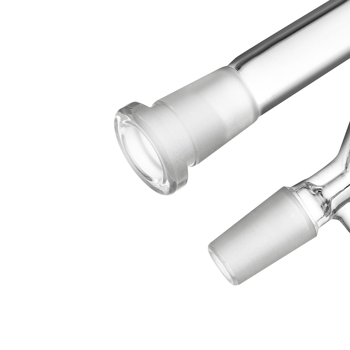 Downstem-Chemie-Diffusoradapter und Trichteradapter, 14 mm, 12 cm, Set von 4