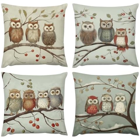 Joyidec Vintage Decorative Pillow Covers Cover