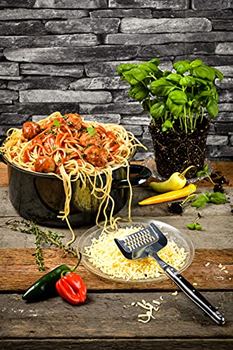 Foto von Laguiole Style de Vie Käsehobel & Käsereibe Premium Line, Schwarz