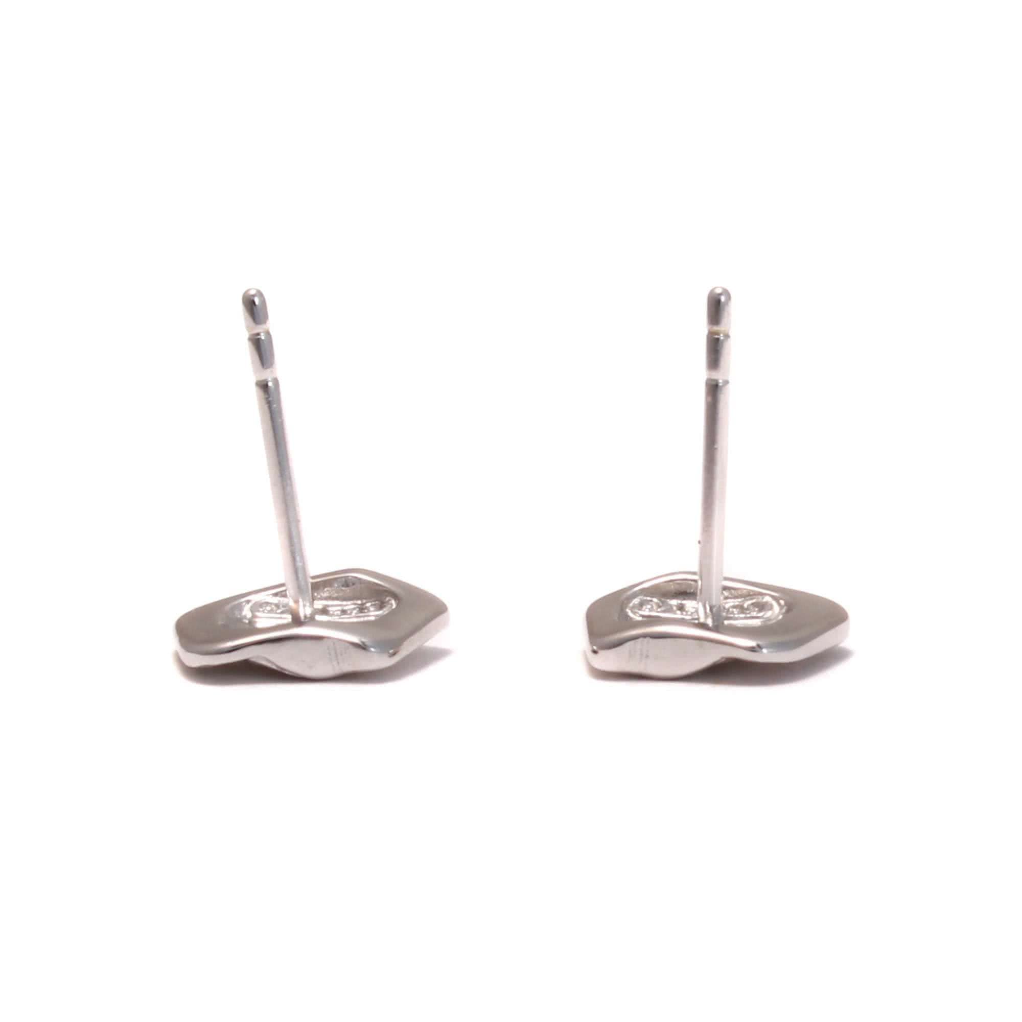 Akkordeon Ohrstecker aus 925 Sterling Silber