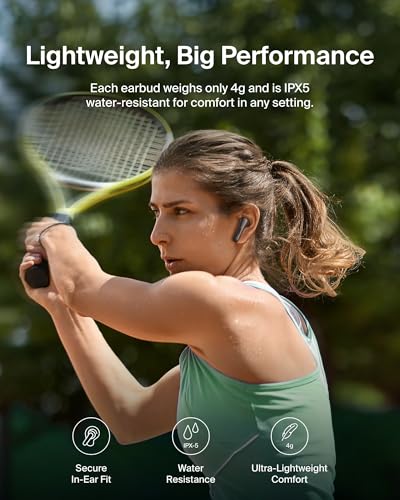 Belkin SoundForm Rhythm ANC True Wireless Earbuds, 28H Battery - image 5