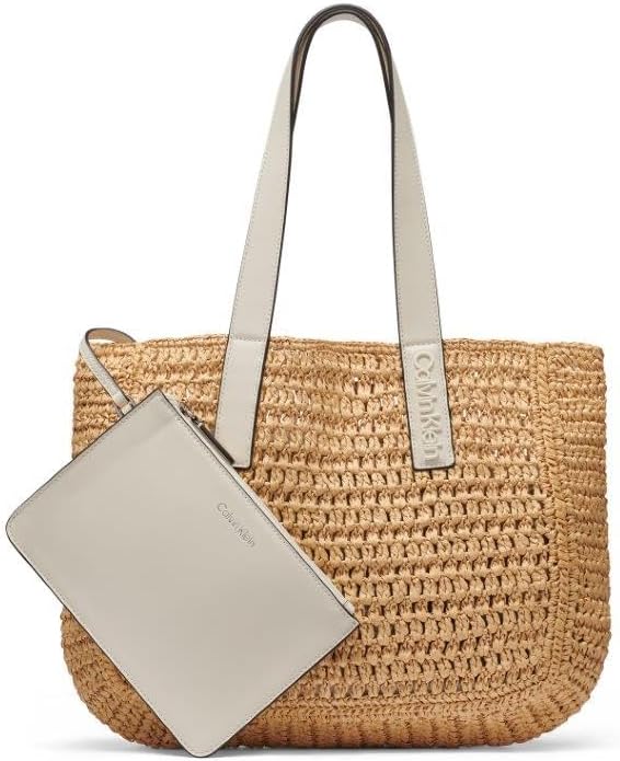 Calvin Klein Women's Calvin Klein Joan Raffia Tote