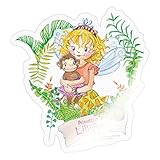 Spreadshirt Prinzessin Lillifee Lilli Mit AFFE Sticker, One Size