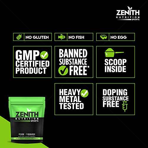 Image of Zenith Nutrition Whey Protein with Enzymes for Digestion | 26g protein (French Vanilla, 525gms)