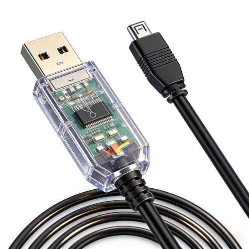 USB Programming Cable for Uniden USB-1 Scanner Radio, PC Interface Cable Compatible with BC250D BC296D UBC3300XLT BC246T BR330T BCD396T BC346XT for Laptops on Windows, Mac, Linux (1.8M) image 3