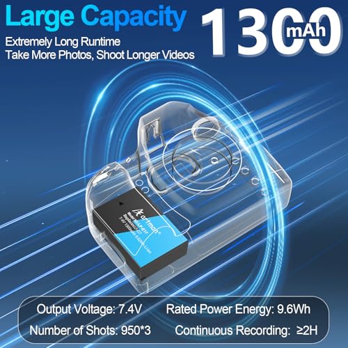 Image of Artman LP-E17 Battery 3-Pack 1300mAh and 3-Channel LCD Charger Pack for Canon EOS RP R10 R8 R50 Rebel T6i T7i T8i T6s SL2 SL3 EOS M3 M5 M6 200D 77D 750D 760D 800D 8000D KISS X8i Camera