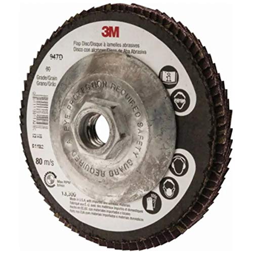 3M DISC FLAP HVY DUTY 4.5IN 60GRT