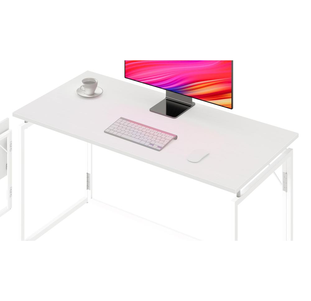 Amazon.com: alawooder Folding Desk - 39.4” Wood Top Foldable Desk