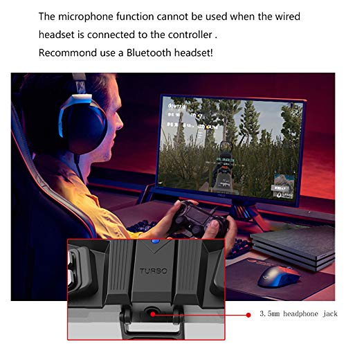 AOLION PS4 Back Button Attachment with 3.5mm headphone jack