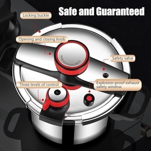 Olla a Presión Acero Inoxidable 10L YUSIWOAL miniatura 6