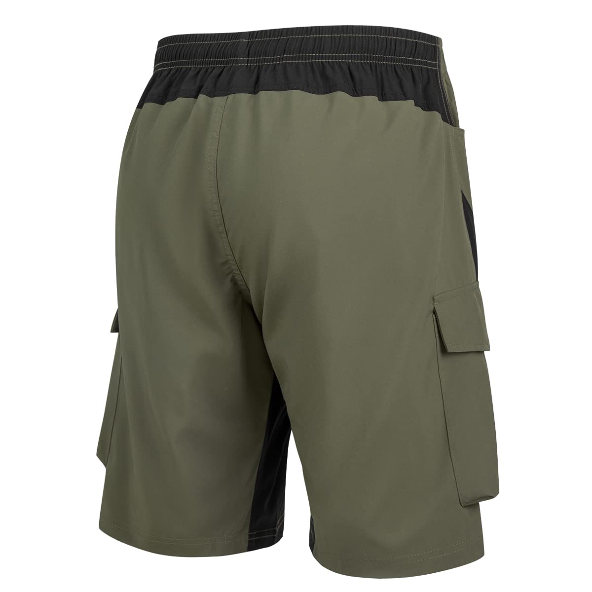 VAYAGER Short Cargo de Randonnée pour Homme, Léger et à Séchage Rapide avec Poches pour Pêche et Camping