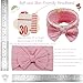 CÉLLOT Super Stretchy Soft Knot Headbands with Hair Bows Head Wrap Hair Accessories For Newborn Baby Girls Infant Toddlers Kids