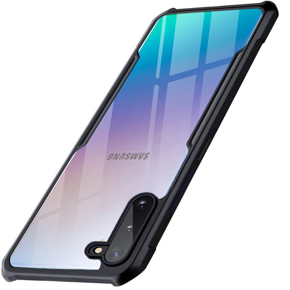 TheGiftKart Crystal Clear Back Cover Case for Samsung Galaxy Note 10 | 360 Degree Protection | Shock Proof Design | Transparent Back Cover Case for Samsung Galaxy Note 10 (PC & TPU | Black Bumper) (B0B58MBR43) Amazon Price History, Amazon Price Tracker