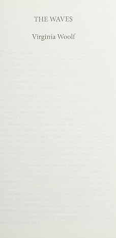 الأمواج - رواية انجليزية