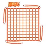 YATOINTO Cargo Lifting Net 6.56'x6.56', Lifting Net Straps for Hoist 4500lbs Load Capacity, Nylon Sling Hoisting Net 15CM Square Hole for Construction Rigging Moving Towing Hoisting Unloading