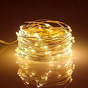 Metaku Fairy Lights Battery Operated 10Ft/3M 30 LED String Lights Twinkle Christmas Lights Indoor Decorative Mini Lights…