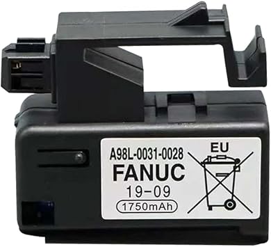 1Pc 3V 1750mAh A98L-0031-0028 PLC Battery Lithium Replacement for FANUC A02B-0309-K102 Part NO A98L-0031-0028 CNC Machine Controler Battery