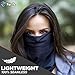S A Company 5-Pack UV Face Shield | UV 30+ Multipurpose Neck Gaiter Balaclava for Adults
