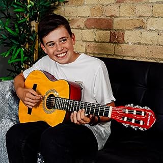 3rd Avenue Xf Pack Guitare Classique enfant Taille Junior 1/2 pour Débutants, Guitare Acoustique avec Cordes en Nylon… - Les Beatles, Paul McCartney, John Lennon, RIngo Starr, George Harrison 3rd Avenue Xf Pack Guitare Classique enfant Taille Junior 1/2 pour Débutants, Guitare Acoustique avec Cordes en Nylon… – Image 5
