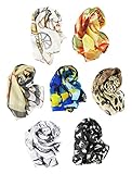 HipGirl Boutique Womens Girls Shawl Scarf Fashion Scarves Accessories ( 7pc 53