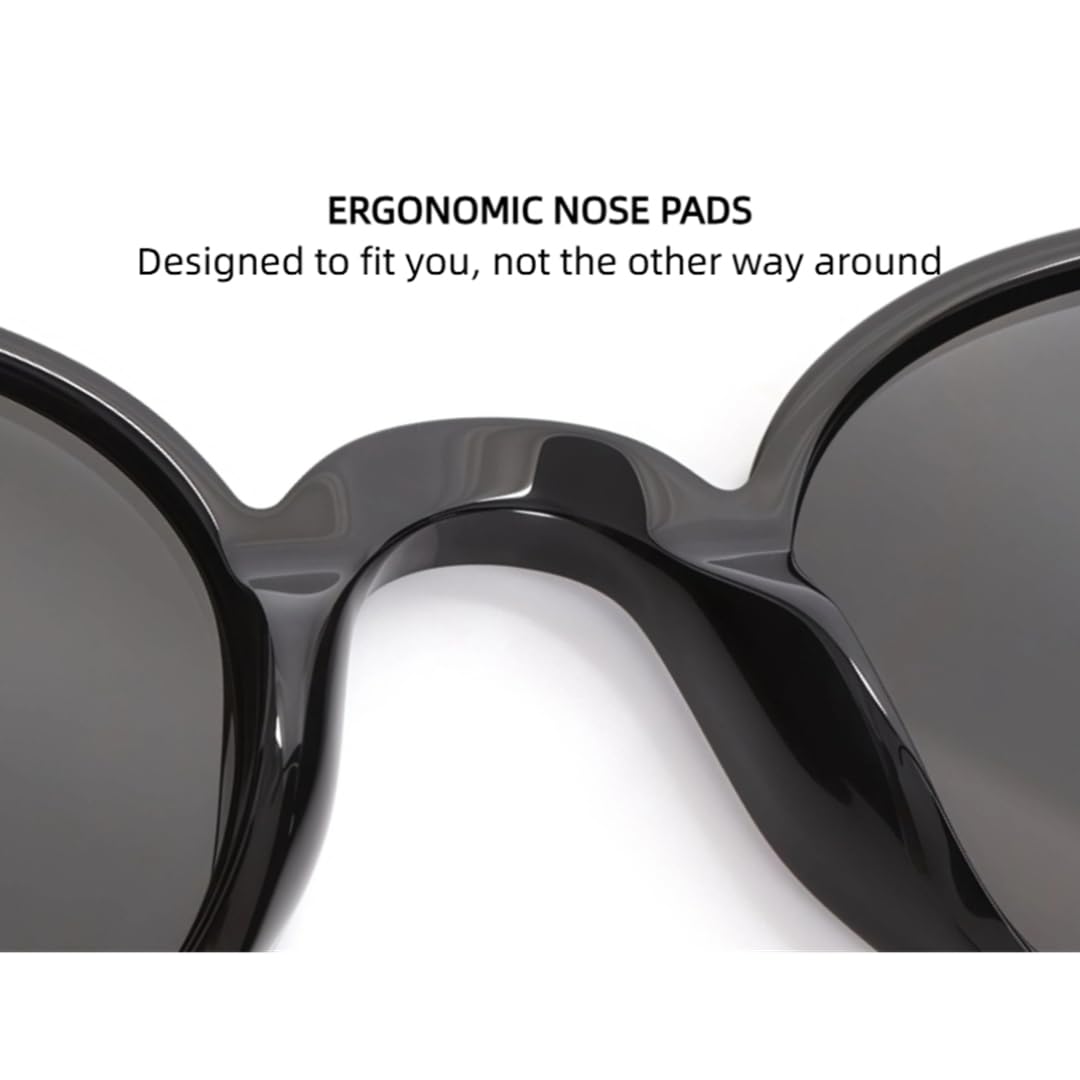 Okulary przeciwsłoneczne Retro Niche Classic, okrągłe, z włókna octanowego, modne, UV400