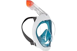 Tribord Easybreath 2018 Snorkeling Mask with Full Face, Anti-Fog Technology
