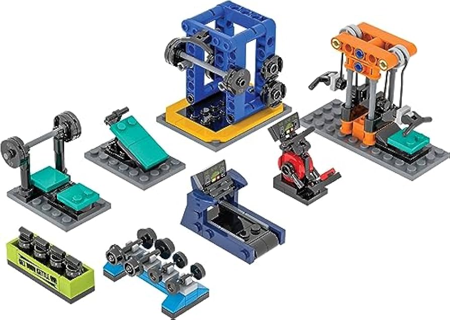 Amazon.co.jp: Brick Loot ブリックシティジムビルディング