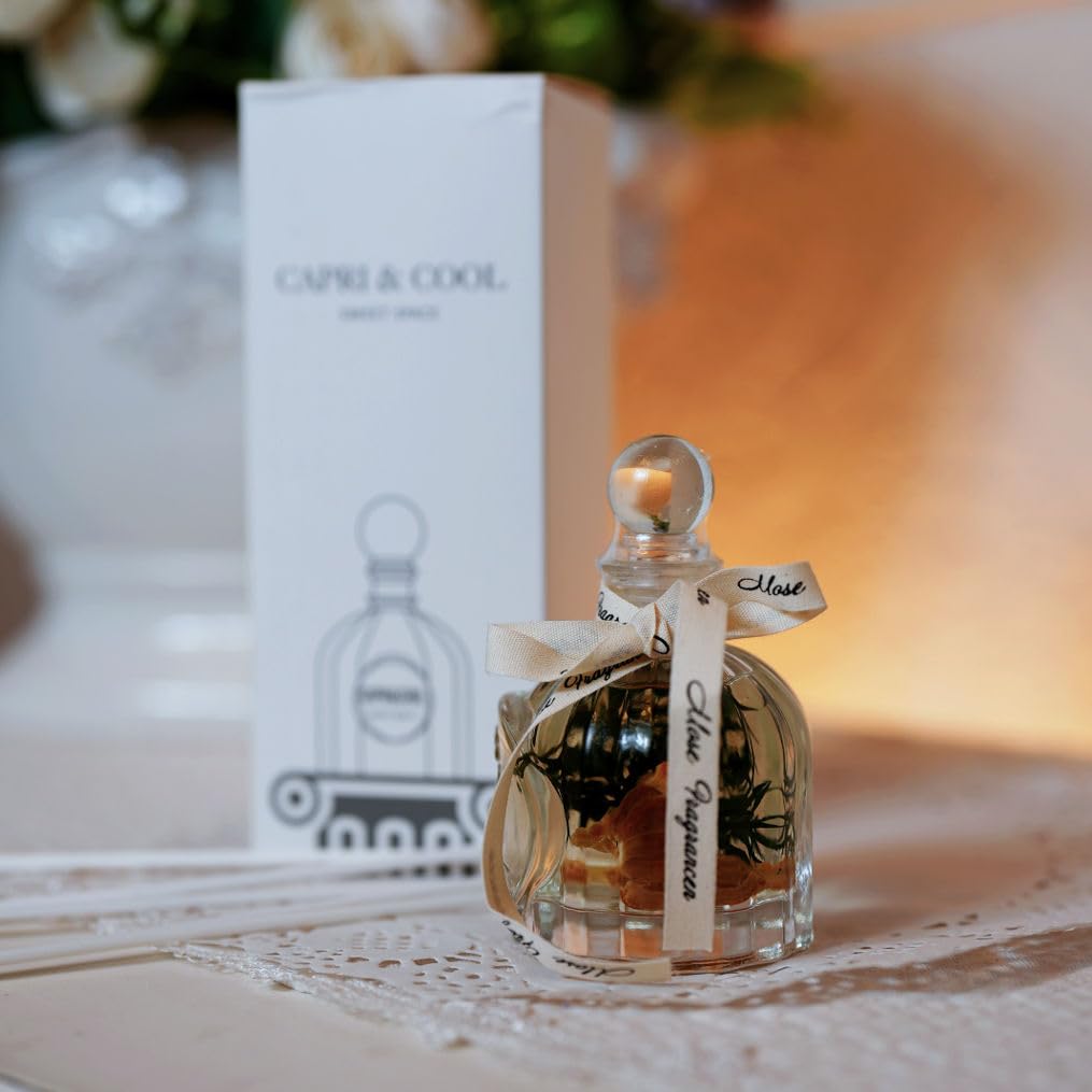 Castle & Co. Decor Capri Breeze Bliss Reed Diffuser Set (Green)