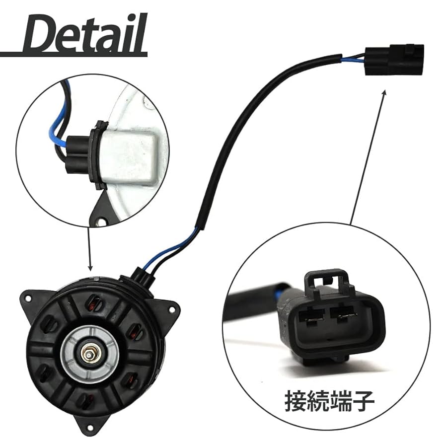 ダイハツ　純正ファンモーター　ムーヴ・ミラ 電動ファンモーター ダイハツ ムーヴ ムーブ L175S L185S 参考