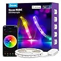 Govee RGBIC Alexa LED Strip Light 16.4ft, Smart WiFi LED Lights Work with Alexa and Google Assistant, Segmented DIY, Music Sync, Color Changing LED Strip Lights for Room, Bedroom, Christmas
