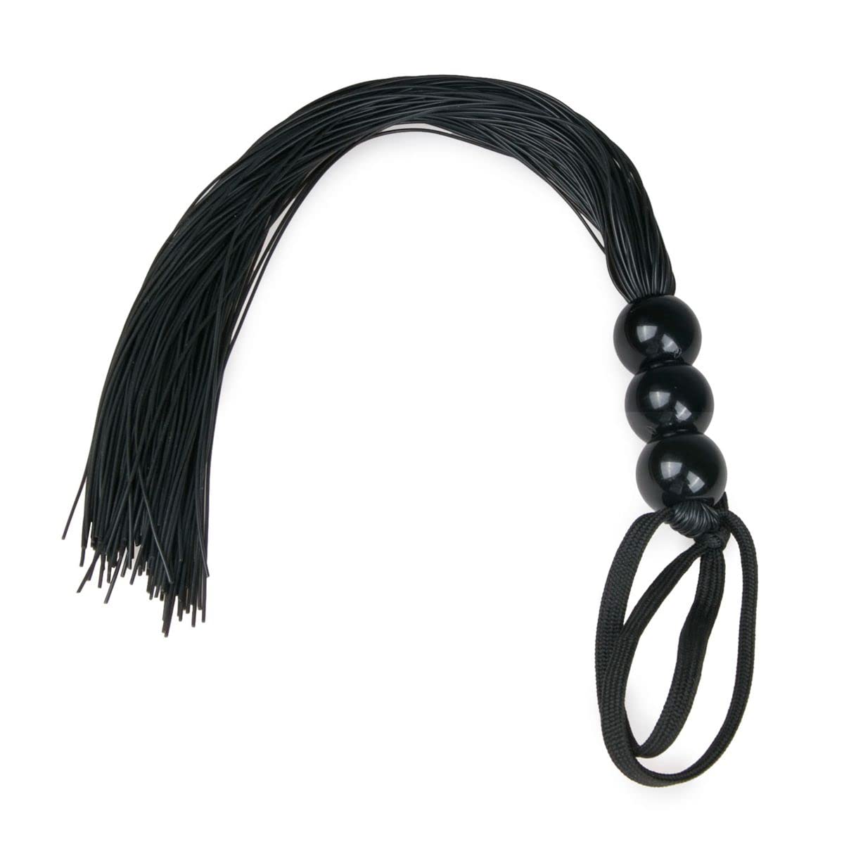 EasyToys Fouet Noir en Silicone