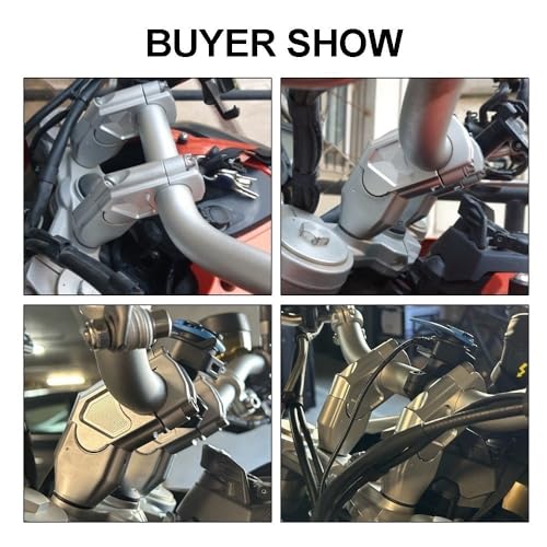 Abrazadera elevadora manillar F800GS con ajuste de altura estable 4