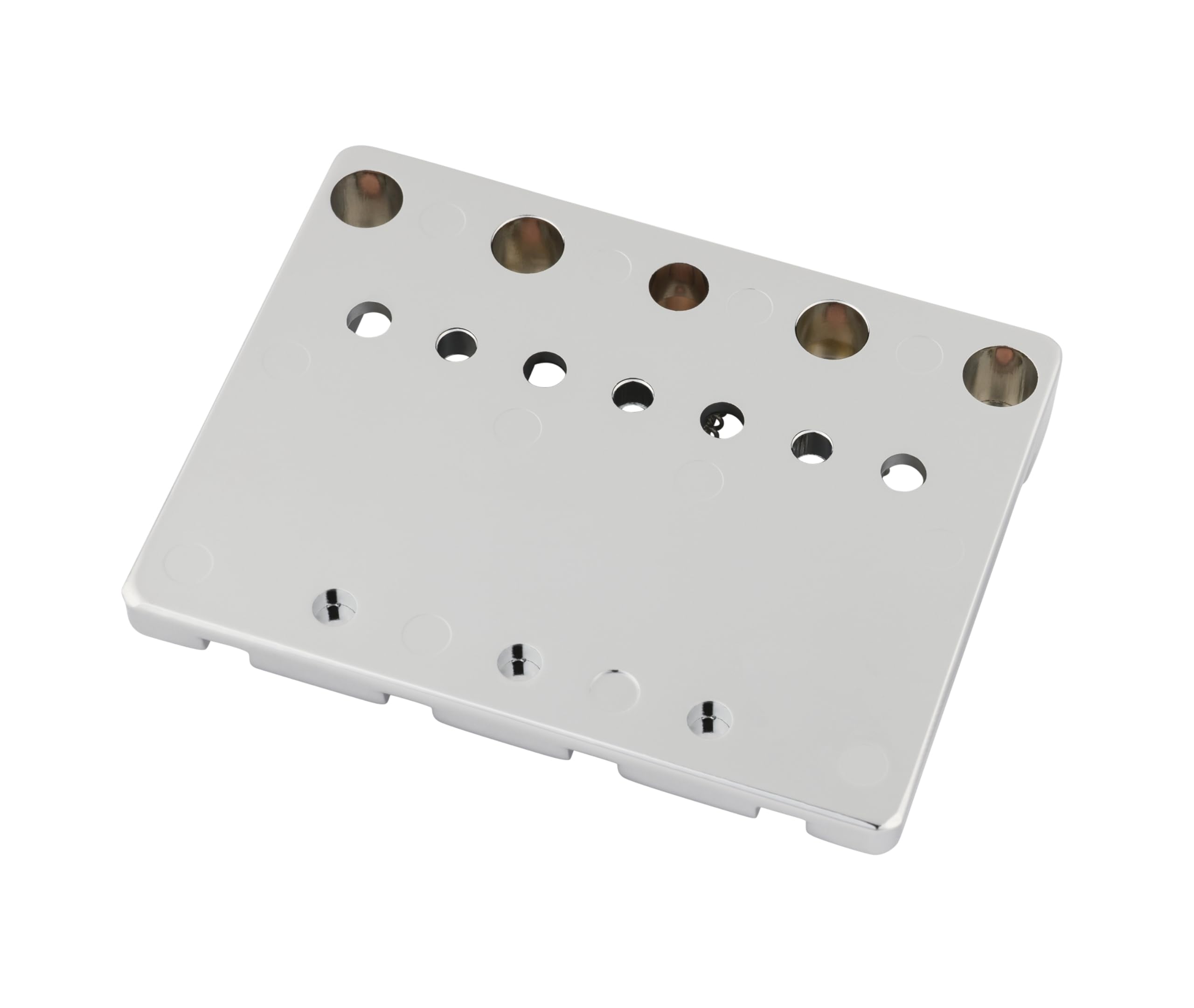 ベース FENDER HiMass 4-String Bass Bridge Fender HiMass 4-String Bass Bridge Assembly With Zinc Saddles