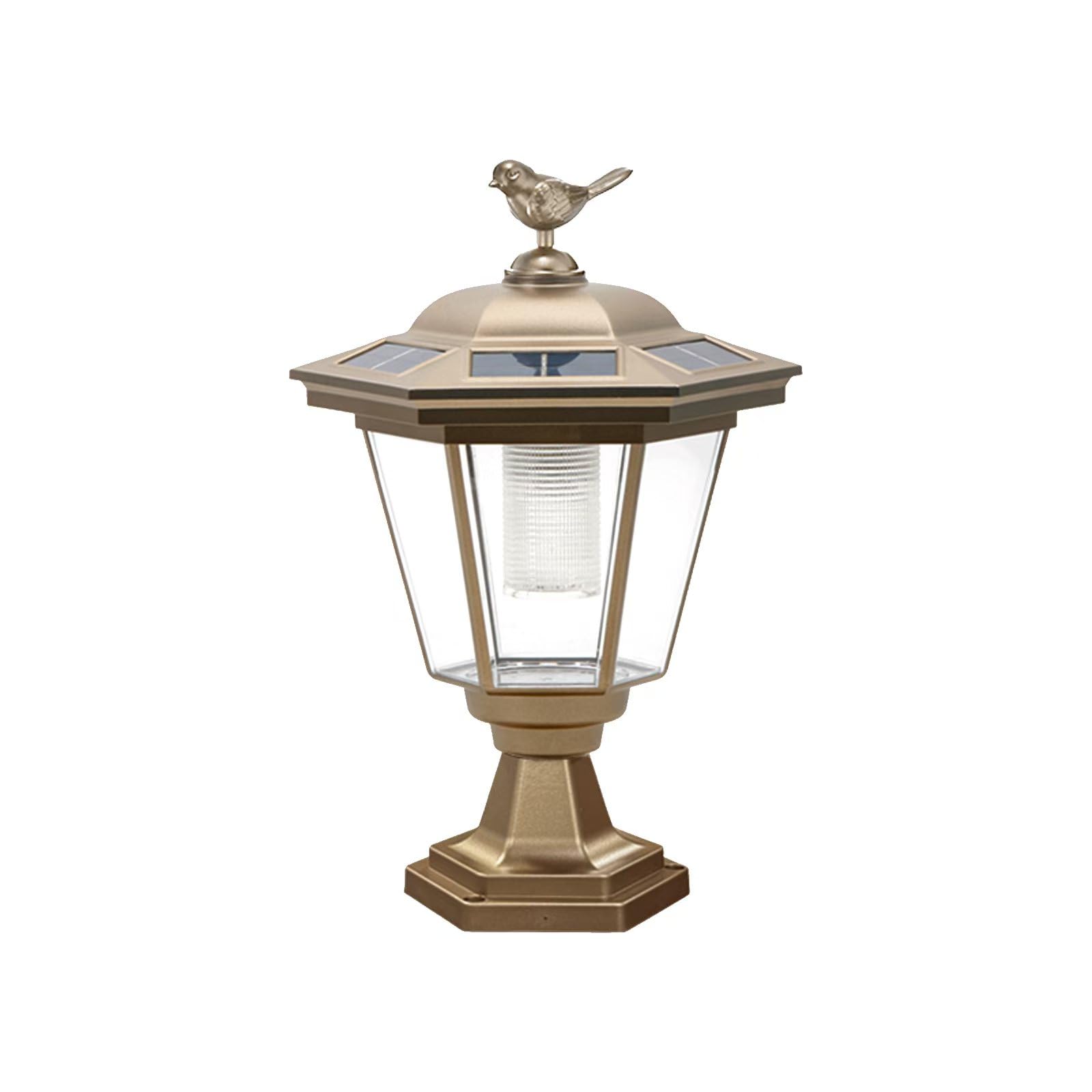 電球色 ガーデンライト２個 屋外 防水 小鳥模様 ランタン型 ☆小鳥模様 ランタン型 ガーデンライト2個 屋外 防水 電球色