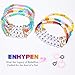 AICase for Enhypen Merch Gifts Inspired Bracelets 7 Pcs Stackable Stretch Friendship Beaded Bracelets Merchandise Jewelry Gifts for Fans Birthday Christmas Stocking Stuffers_3189