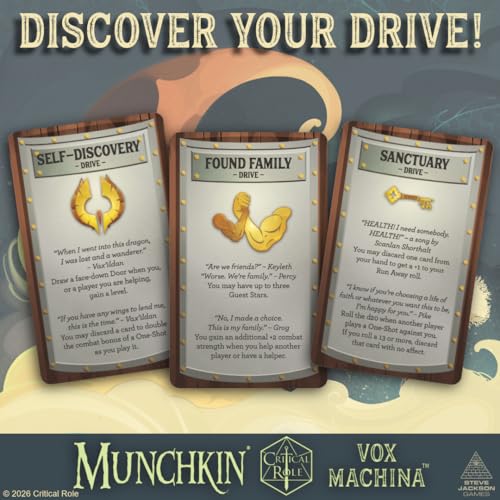 Munchkin Vox Machina juego de mesa estratégico físico miniatura 6