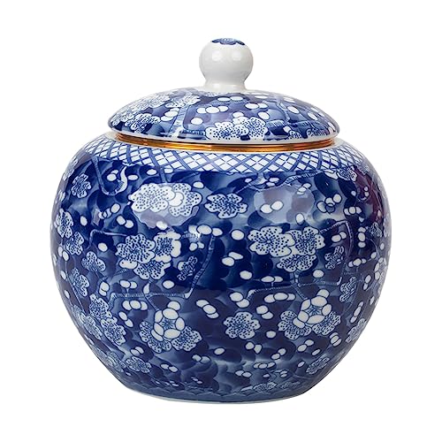 Ronyme Traditionelle Chinoiserie-Ingwergläser, antike Porzellandose,...