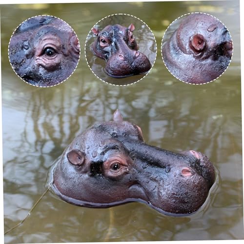Hippopotame flottant résine pour protéger la surface de l'eau - 3